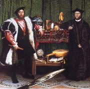 Portrait of Jean de Dinteville and Georges de Selve Hans Holbein